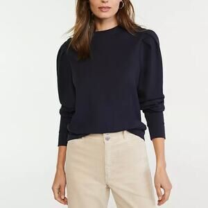 Ann Taylor black long sleeve knit top (Medium)